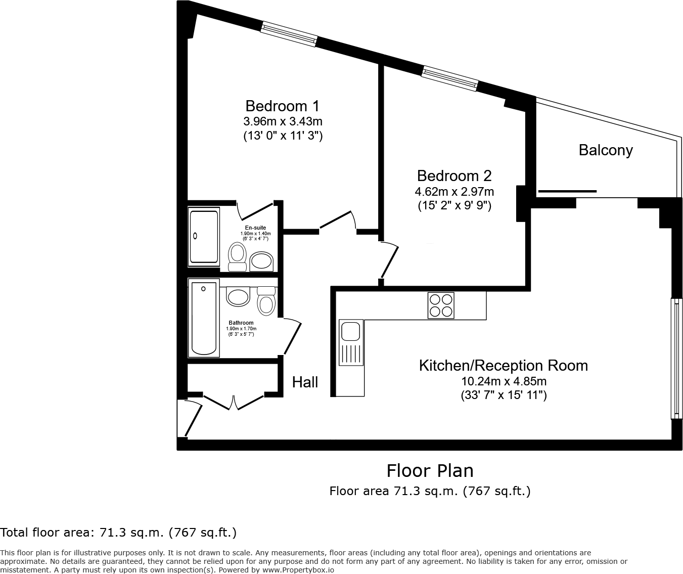 Riverview, Elmsleigh Road, Staines, TW18 floorplan