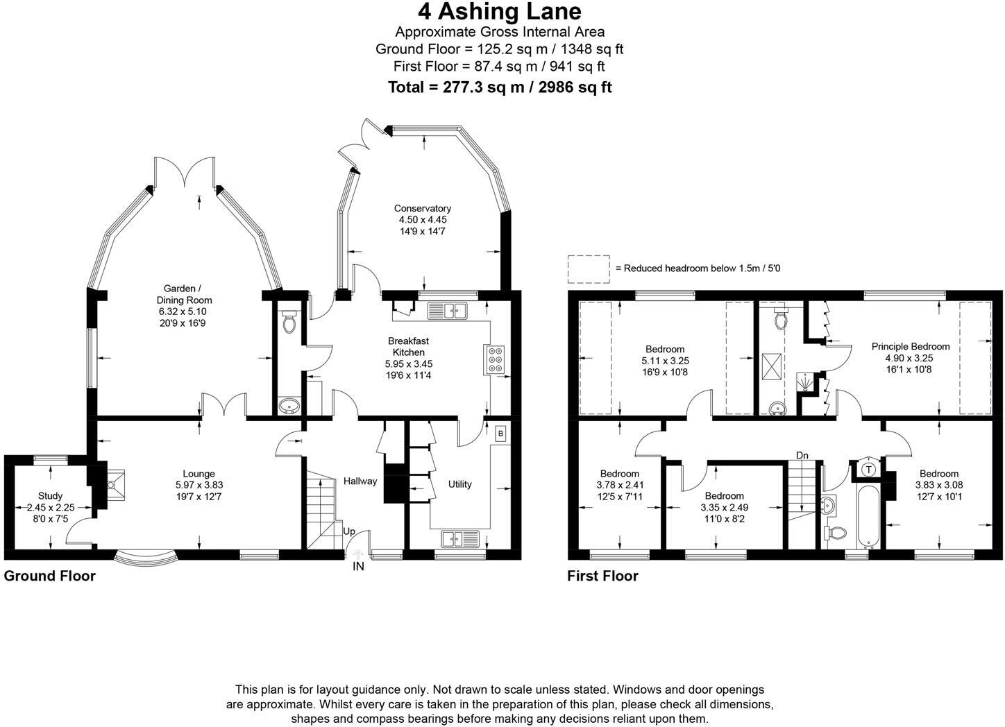 4 Ashing Lane,- Detached house + plot, Dunholme, Lincoln floorplan
