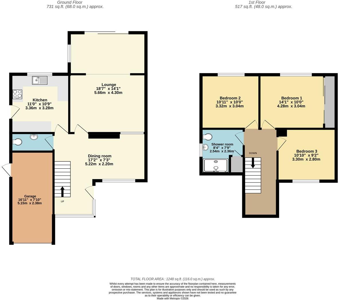 Reynolds Close, Keynsham floorplan