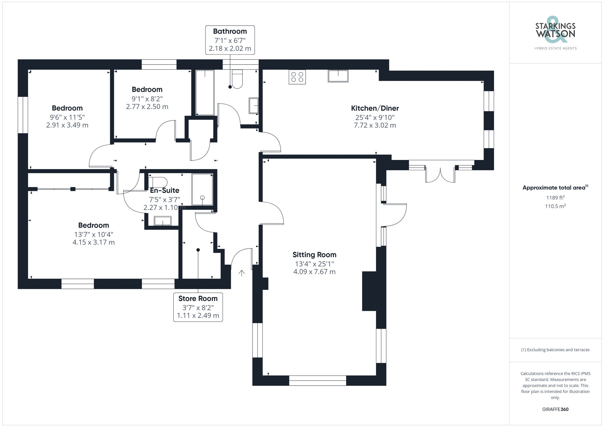 Denmark Street, Diss floorplan