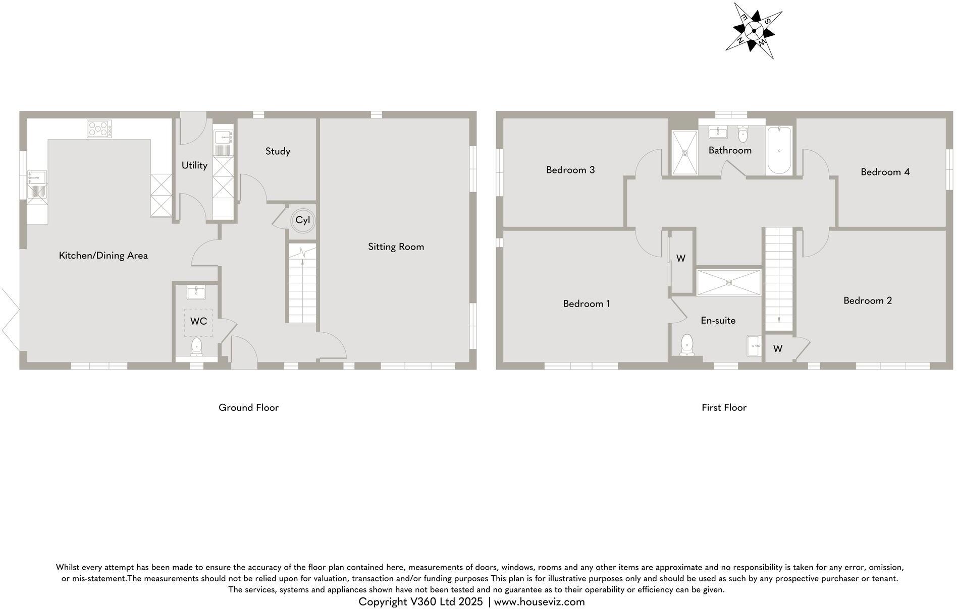 Last Home Remaining - Detached Four Bedroom New Home in Necton floorplan