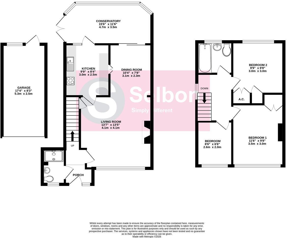 Green Leys, Church Crookham, Fleet floorplan