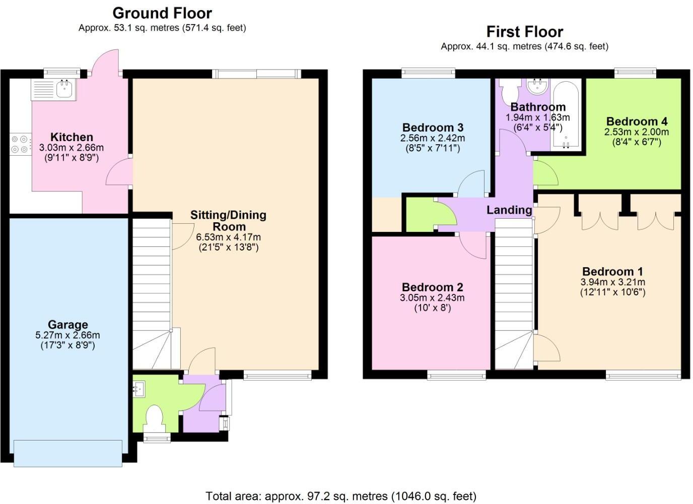 Boyd Road, Saltford, Bristol floorplan