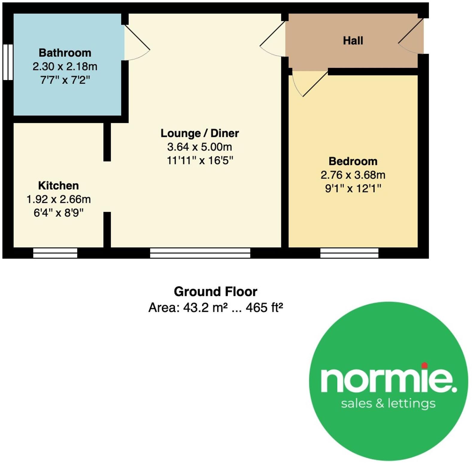 Pole Lane, Bury, BL9 floorplan