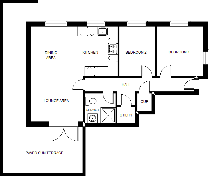 Beach Road, Woolacombe, Devon, EX34 floorplan
