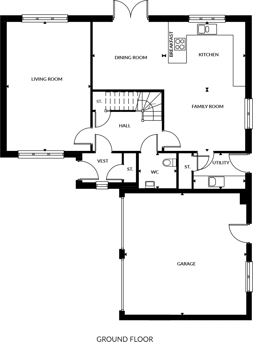 Valley View
Aberdeen,
AB13 0JS floorplan