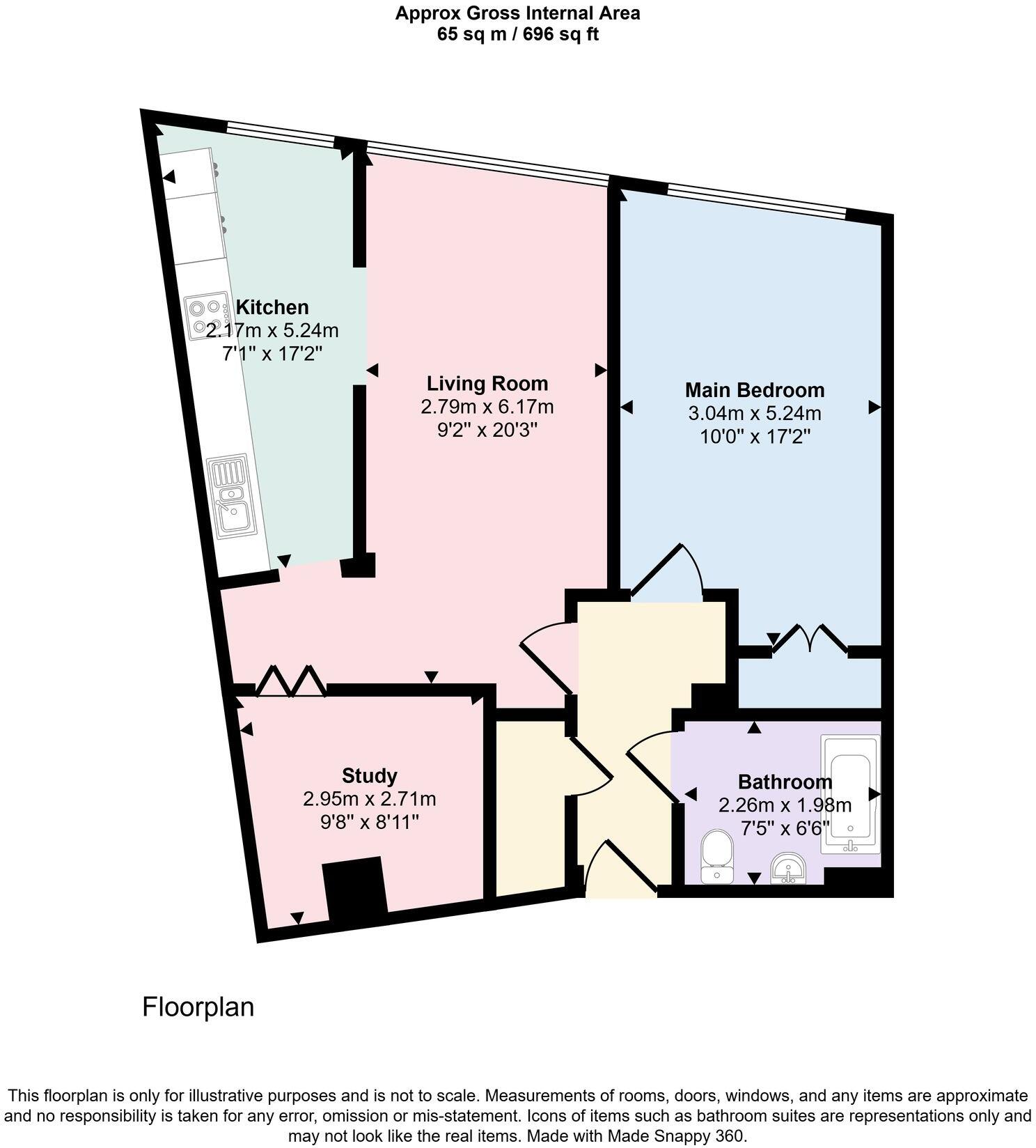 The Bittoms, Kingston Upon Thames, KT1 floorplan