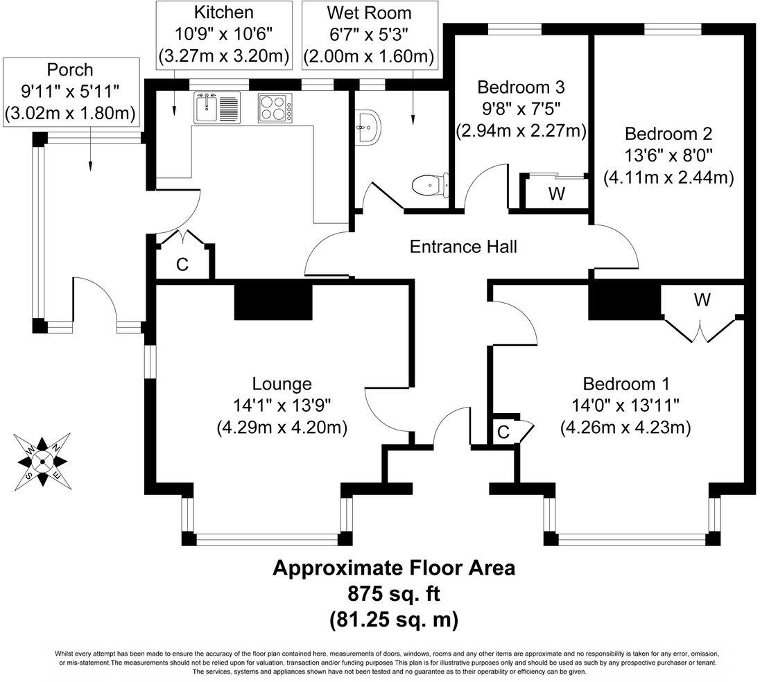 Tunstead Road Hoveton NR12 8QN floorplan