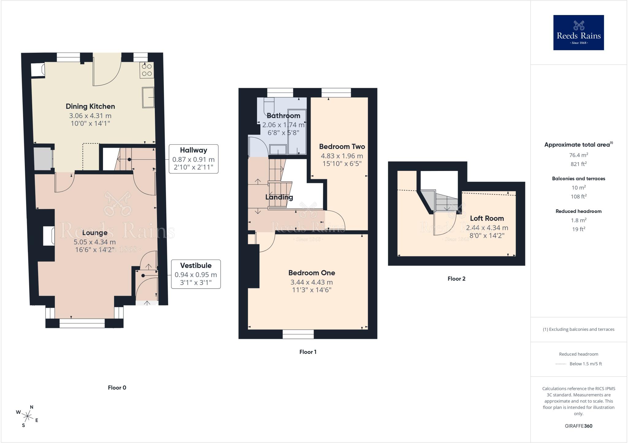Kimberley Street, Coppull, Chorley, Lancashire, PR7 floorplan