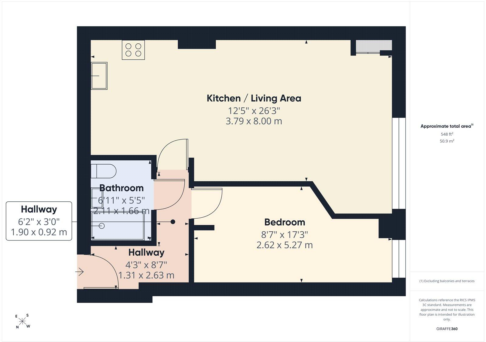 St. Helens Street, Derby, Derbyshire, DE1 floorplan