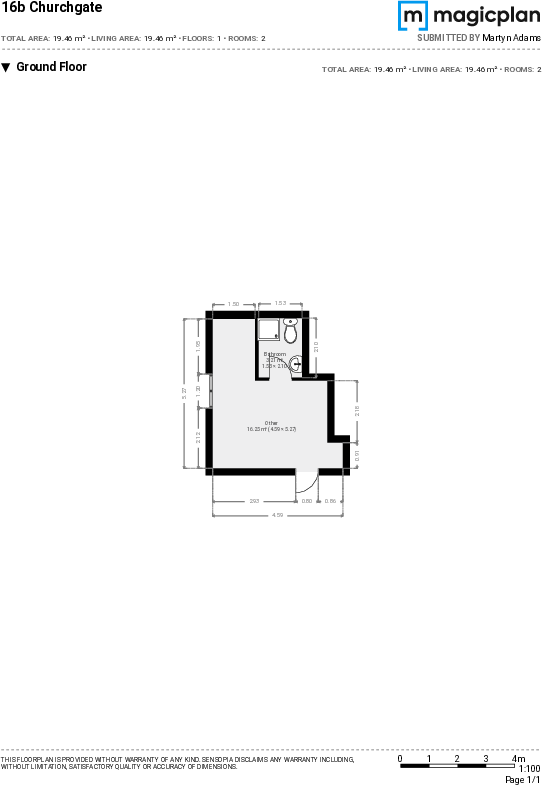 Churchgate, Loughborough floorplan