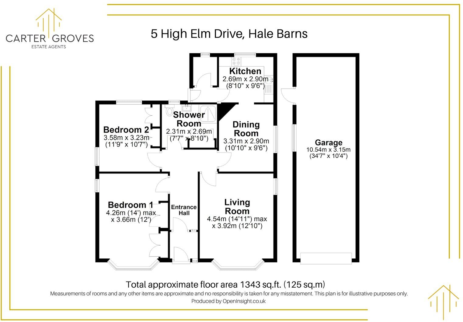 High Elm Drive, Hale Barns, Altrincham, Greater Manchester, WA15 floorplan