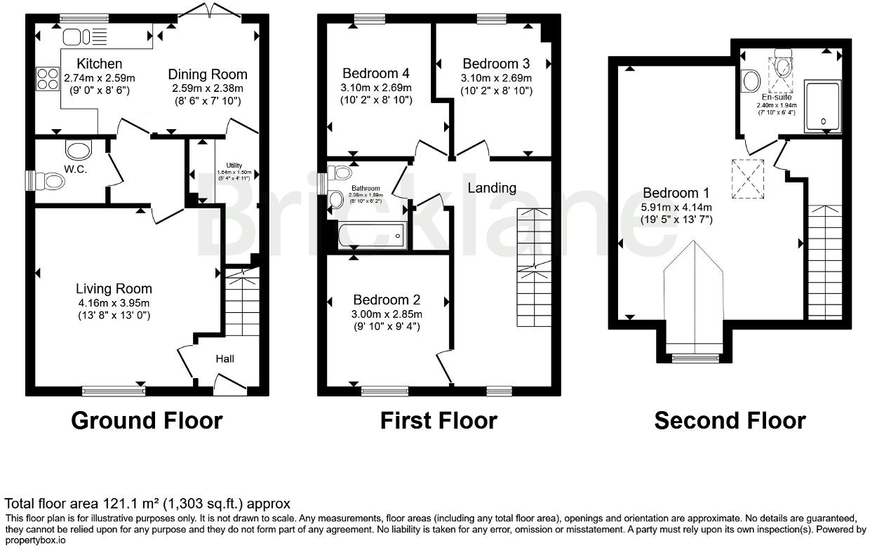 Coe Close, Earl Shilton, Leicester, Leicestershire, LE9 7SU floorplan