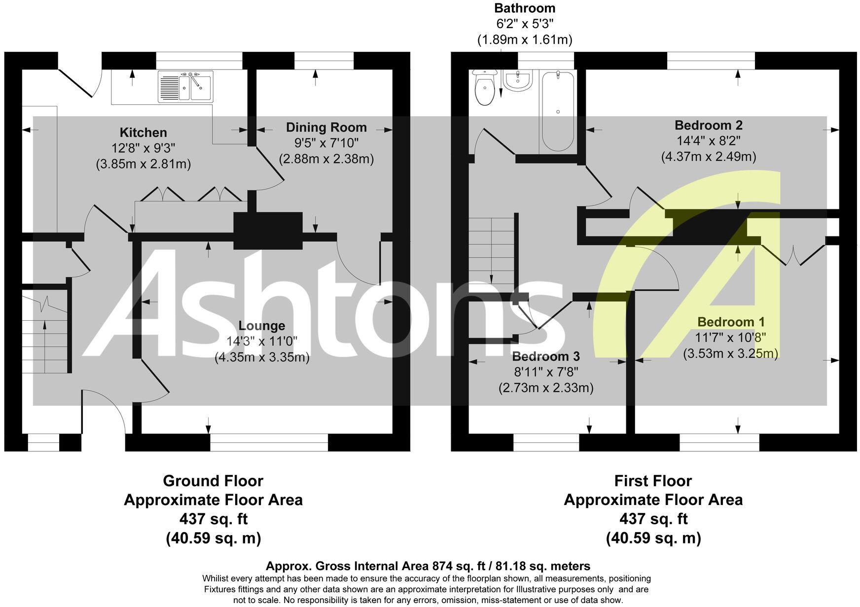 Russell Road, Runcorn, WA7 floorplan
