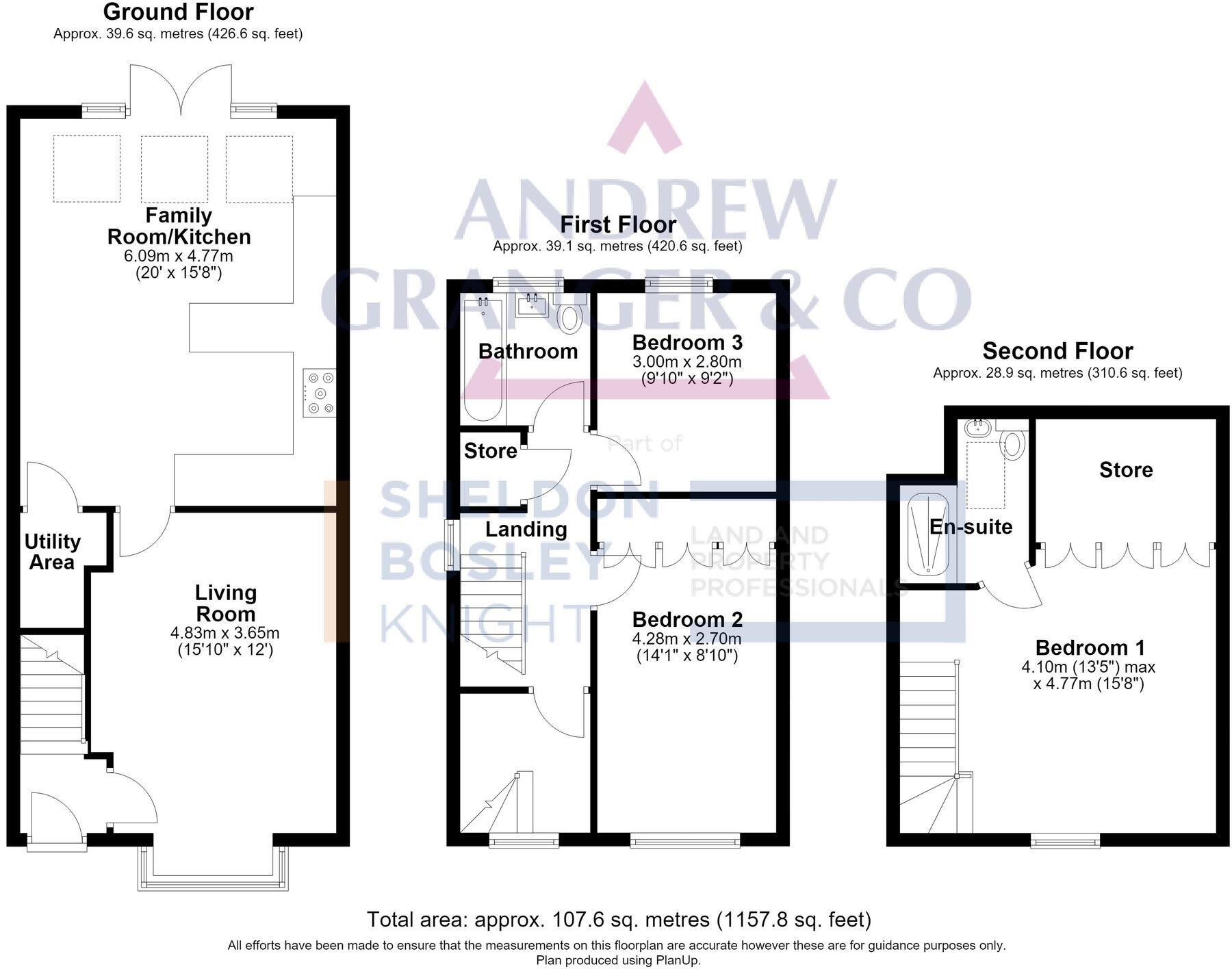Weare Close, Billesdon, LE7 floorplan