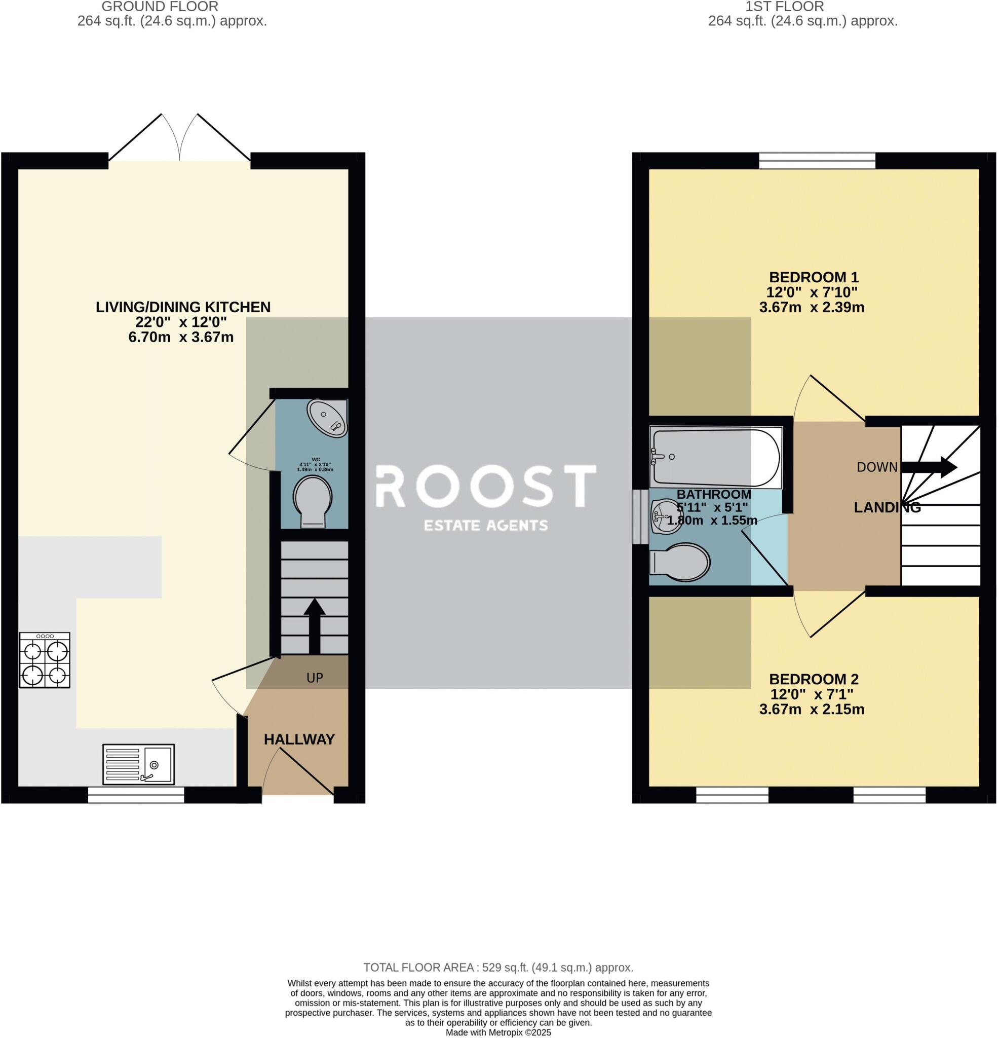 Eagle Drive, Humberston floorplan