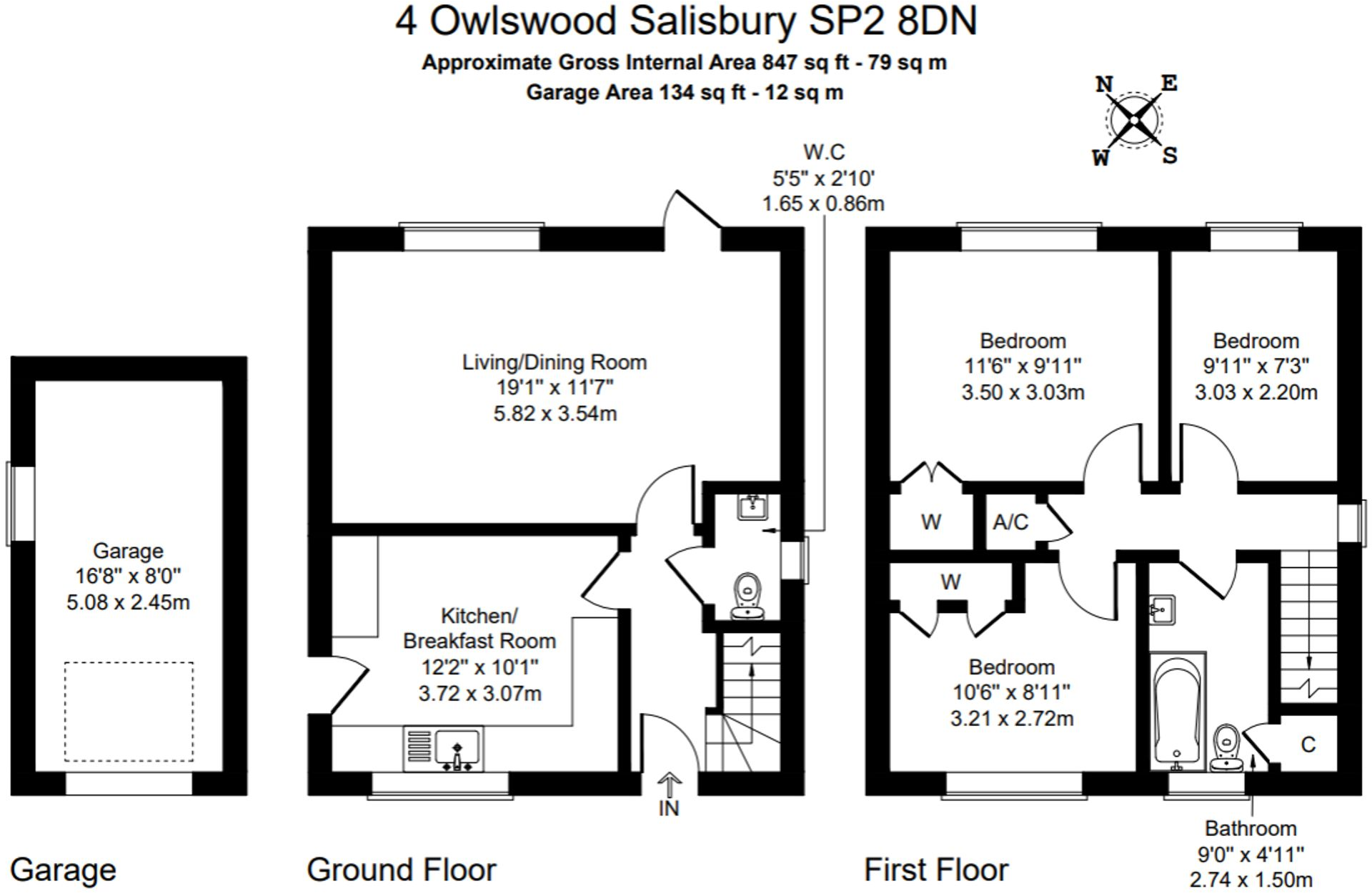 Owlswood, Salisbury, SP2 floorplan