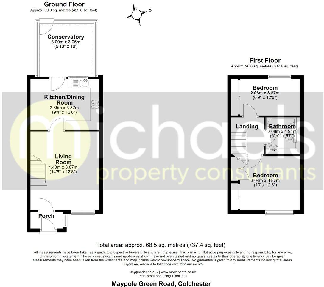 Maypole Green Road, Colchester, CO2 floorplan