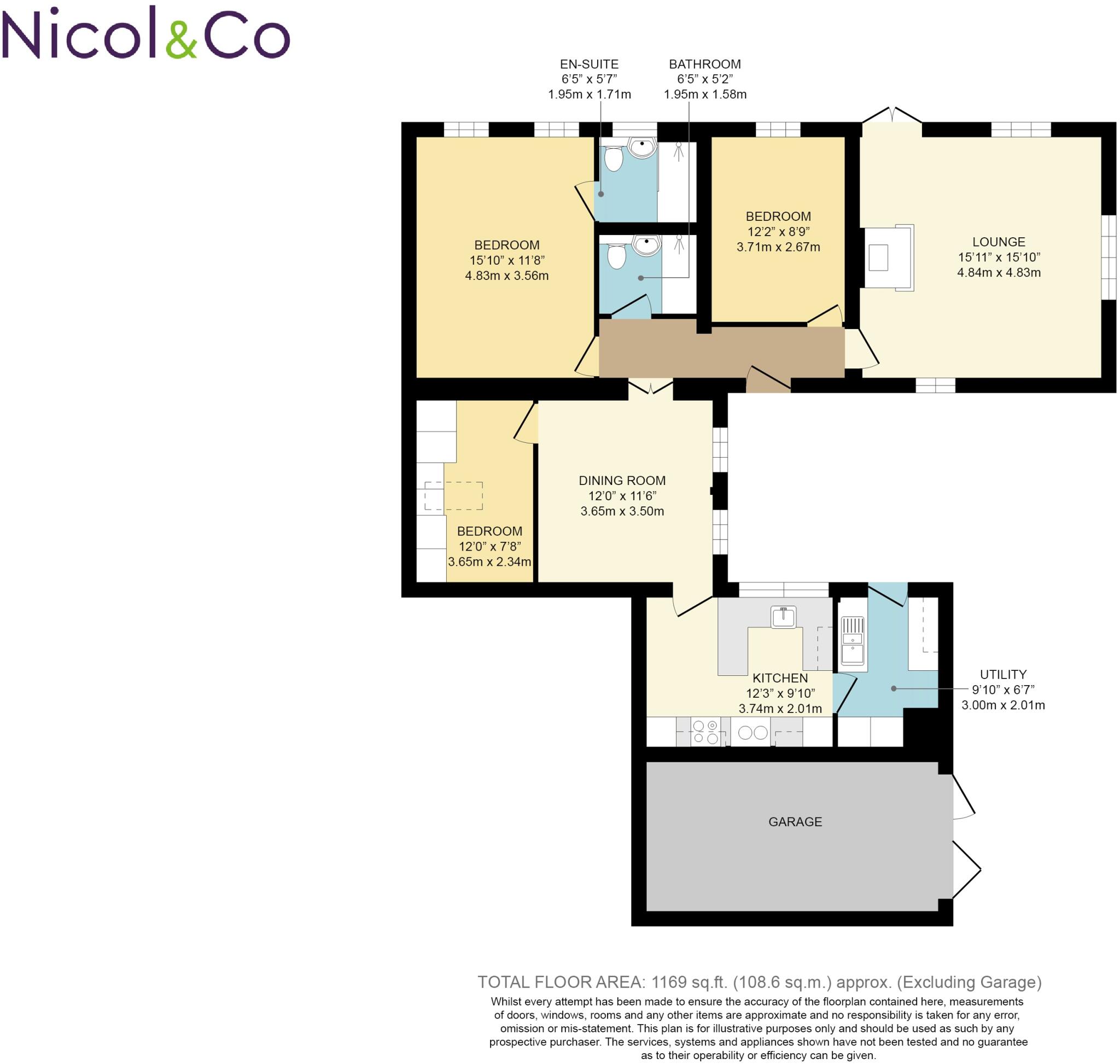 Whitlenge Lane, Hartlebury, Kidderminster, Worcestershire, DY10 floorplan