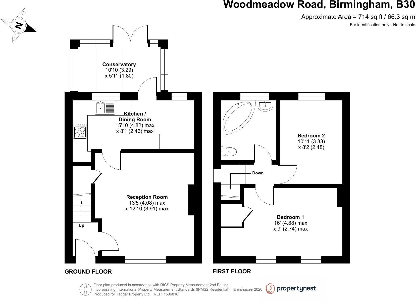 Woodmeadow Road, Birmingham floorplan