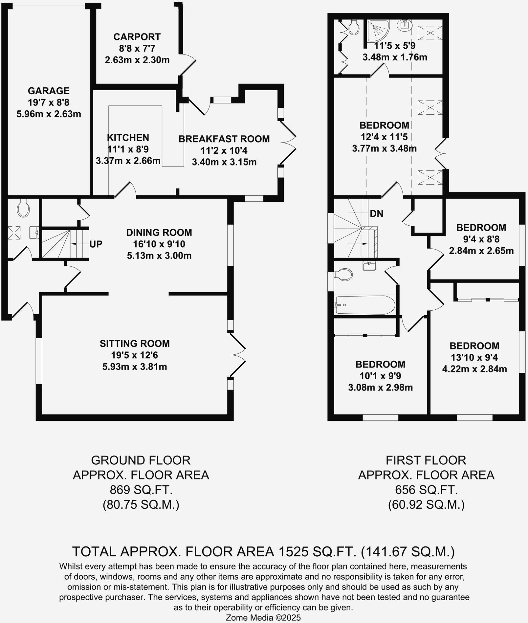 Lansdowne Road, Tonbridge, TN9 floorplan