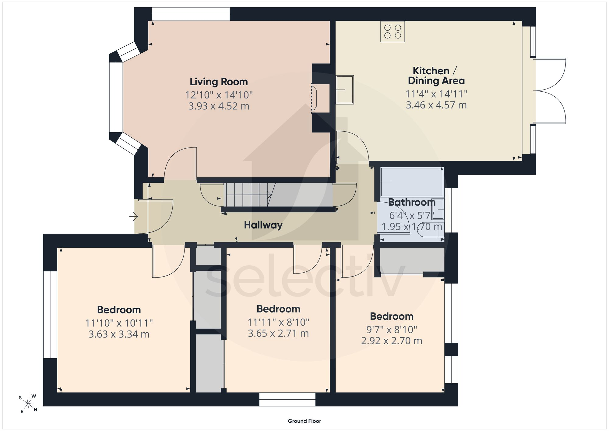 Thames Avenue, Guisborough, TS14 floorplan