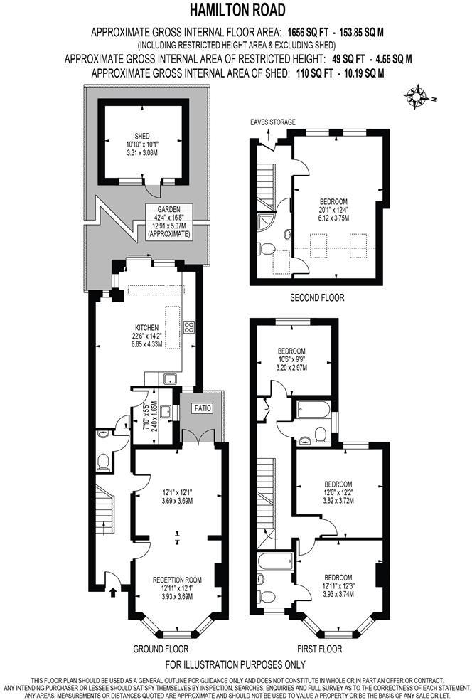 Hamilton Road, Wimbledon floorplan