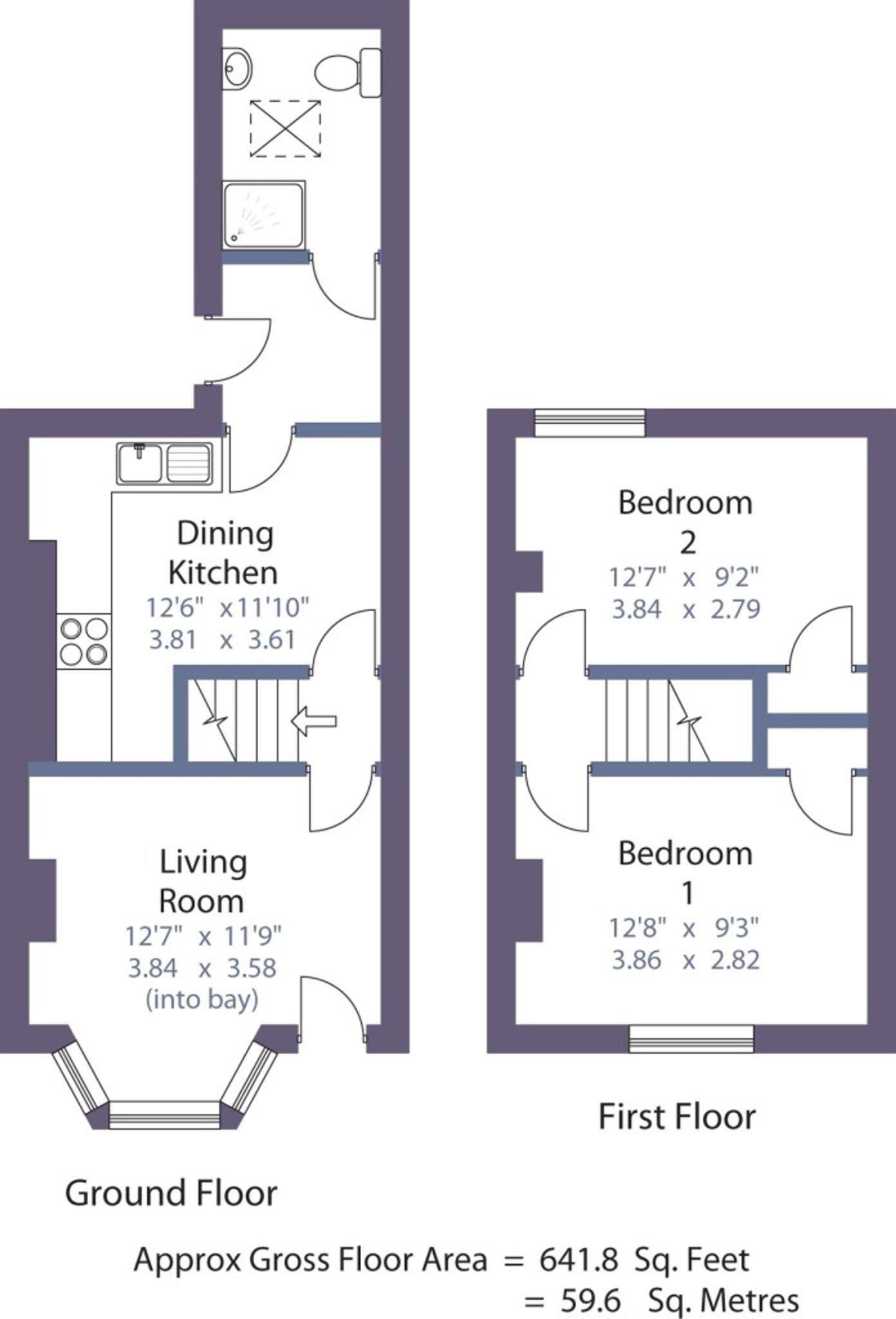 Regent Avenue, Harrogate, HG1 floorplan