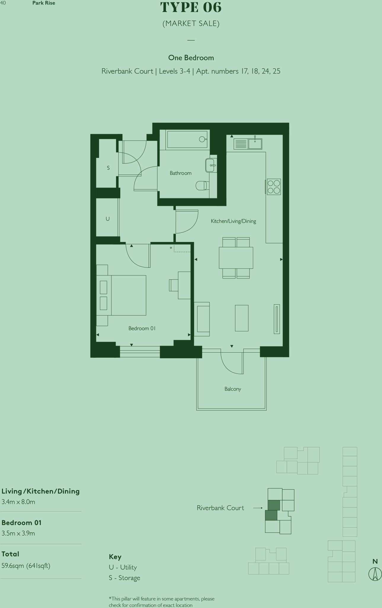 Park Rise, Riverbank Court, Sunrise Avenue, Hornchurch, Havering floorplan