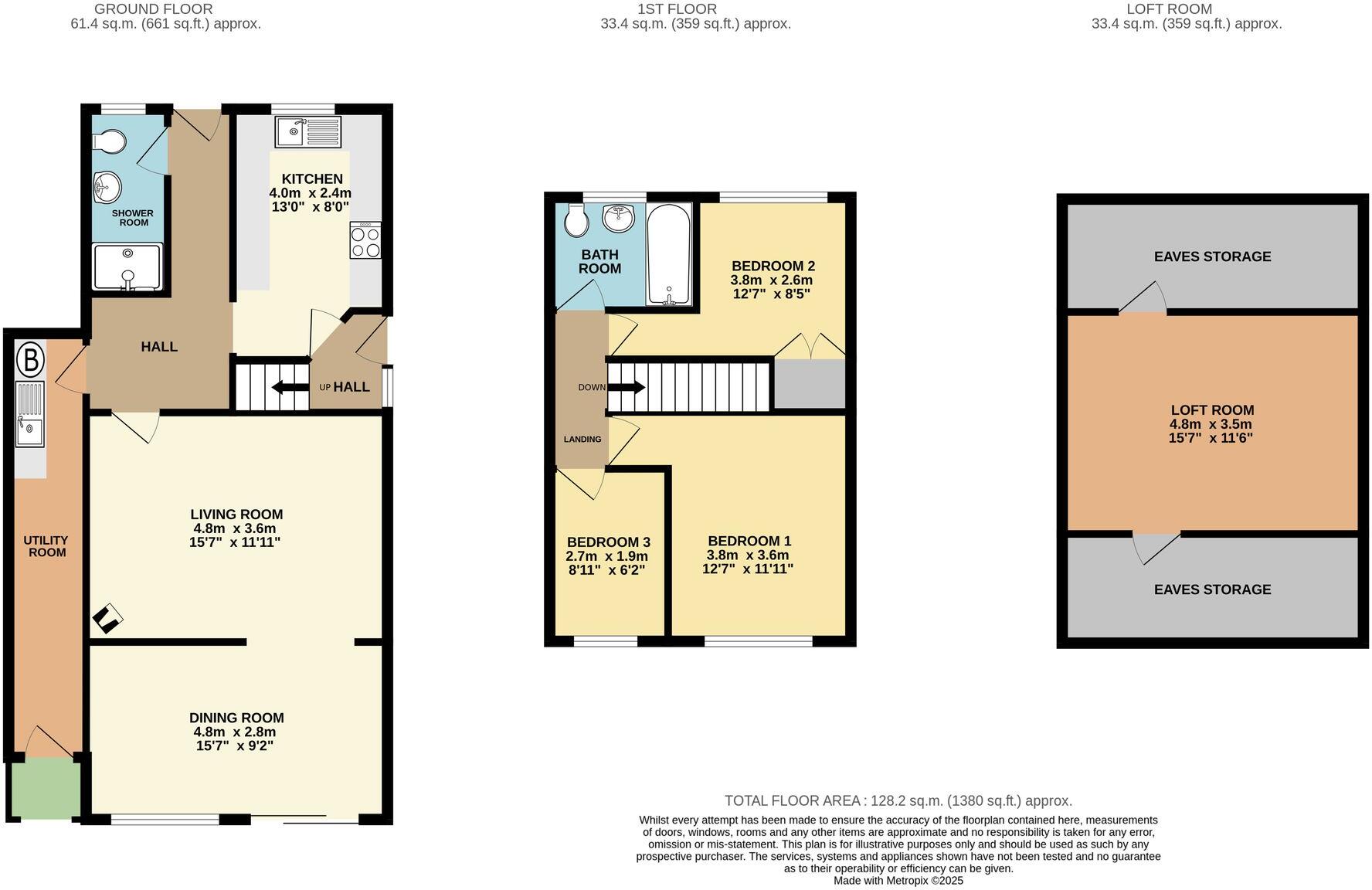 Stanton Drive, Ludlow, SY8 floorplan