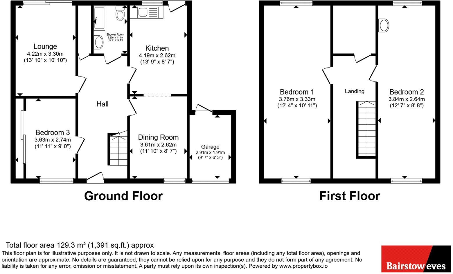 Lambourne Close, Great Wyrley, Walsall, Staffordshire, WS6 floorplan