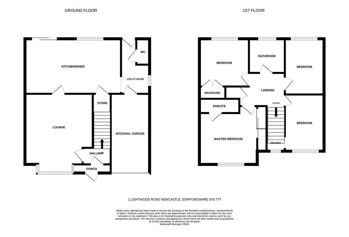 Lightwood Road, Newcastle floorplan