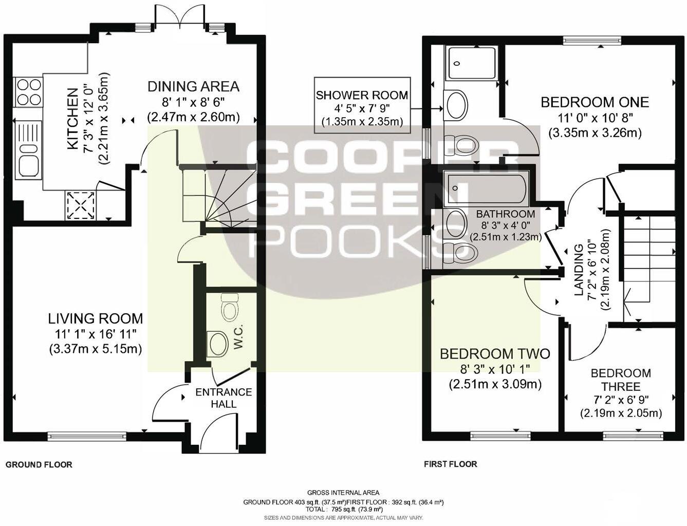 Rumsey Close, Shrewsbury floorplan