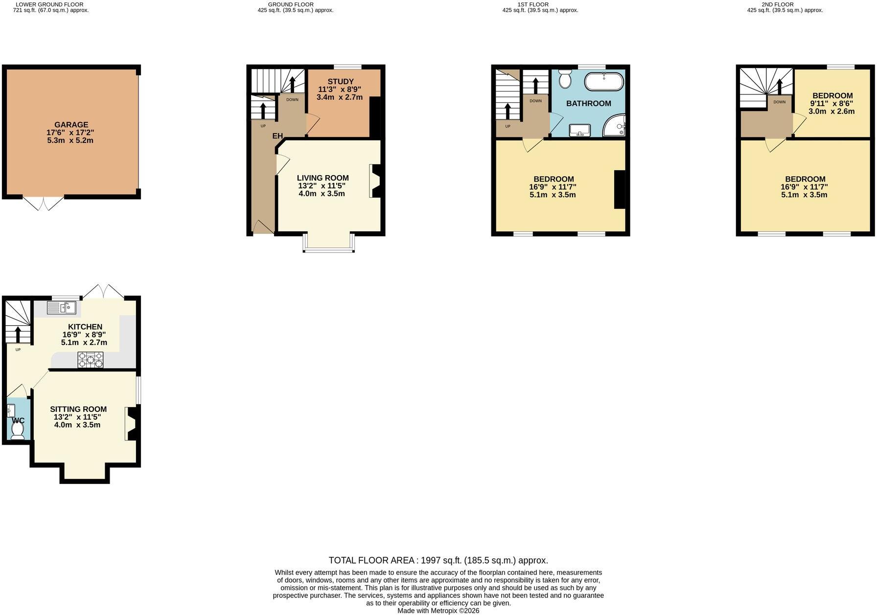 London Road, Worcester, WR5 floorplan