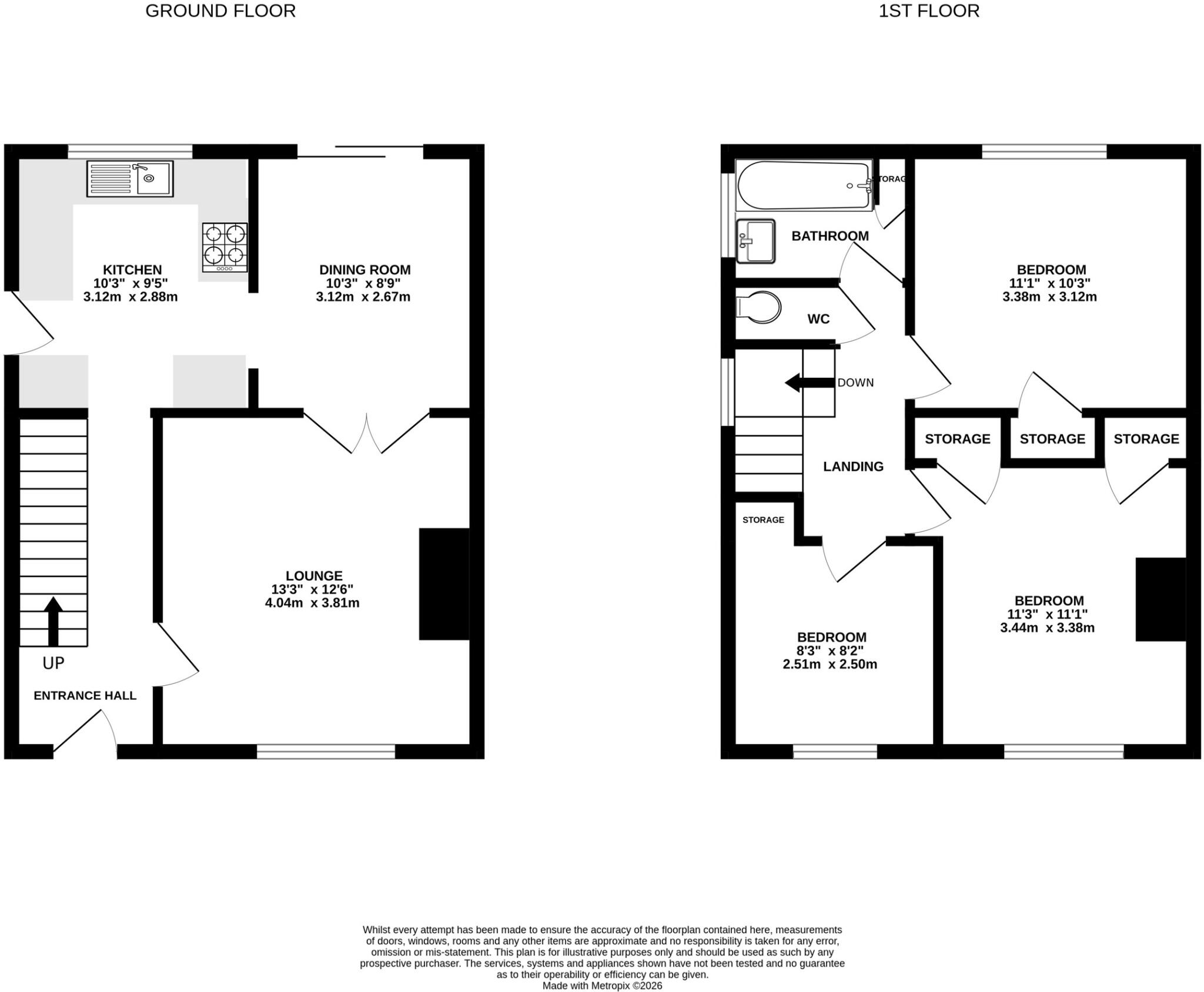 Mancroft Avenue, Lawrence Weston, Bristol floorplan