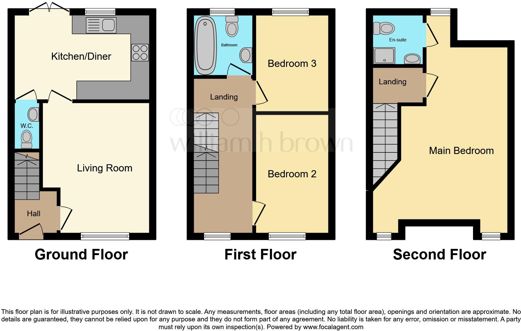 Old Bakery Close, Wimblington, March floorplan