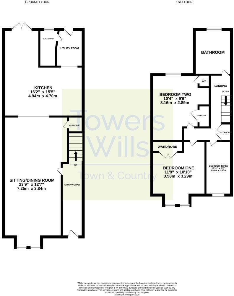 Camborne Street, Yeovil, Somerset, BA21 floorplan