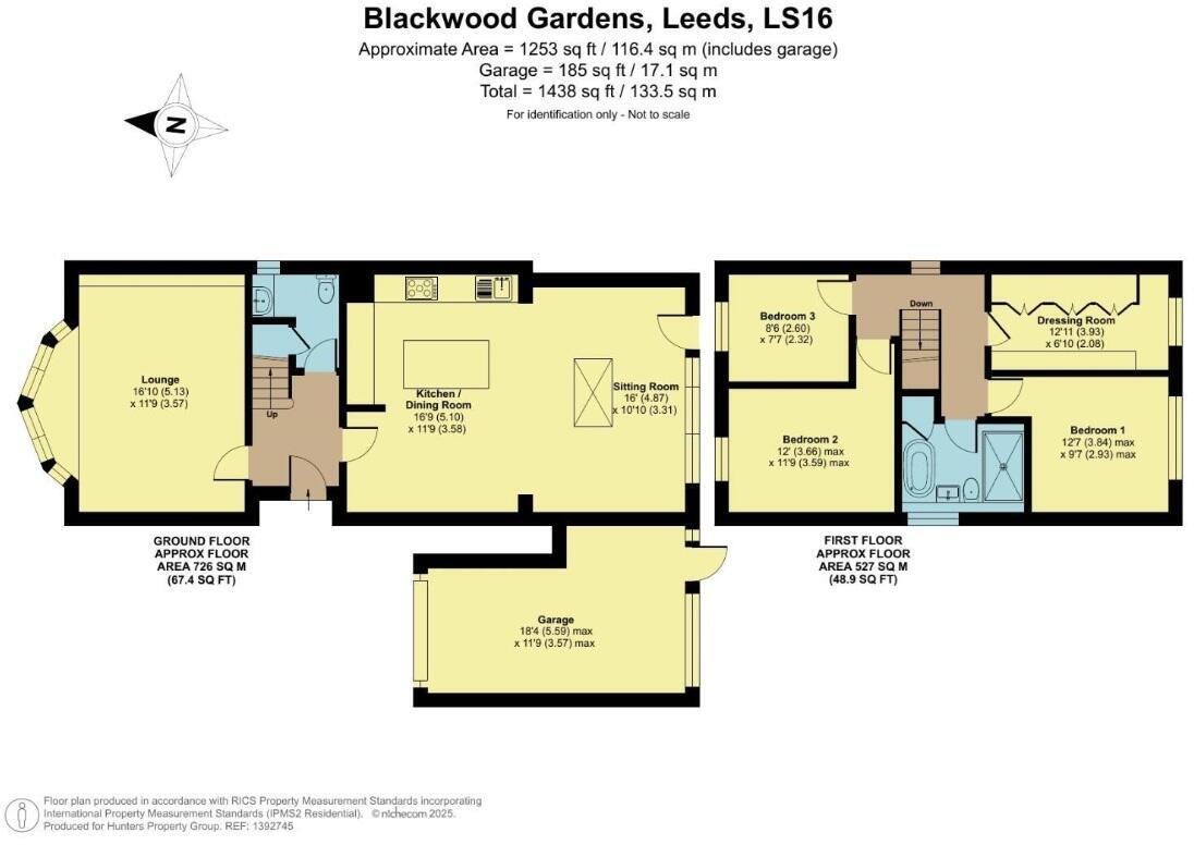 Blackwood Gardens, Leeds floorplan