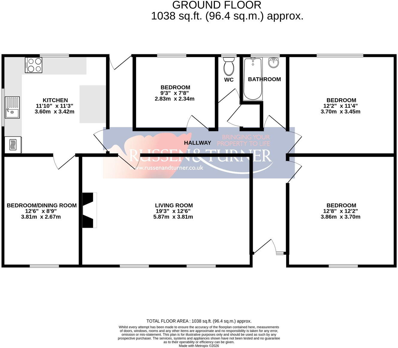 Marsh Road, Walpole St Andrew floorplan