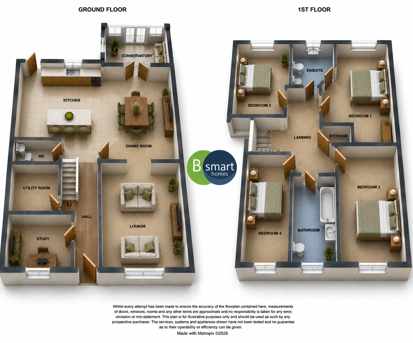 Low Golden Smithies, Swinton floorplan