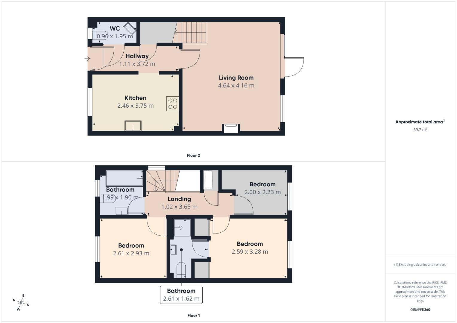 Siegfried Walk, Eldwick floorplan