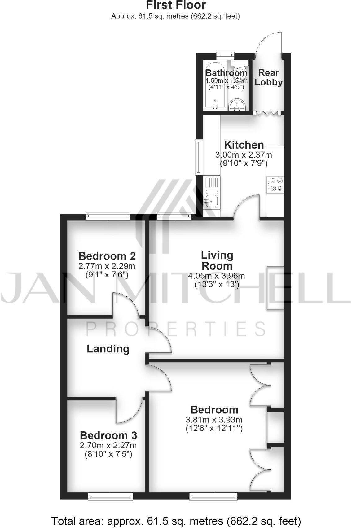 Chatsworth Gardens, St. Anthonys, Newcastle upon Tyne floorplan