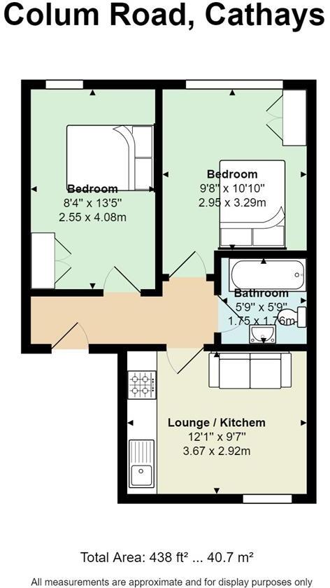 Colum Road, Cathays floorplan