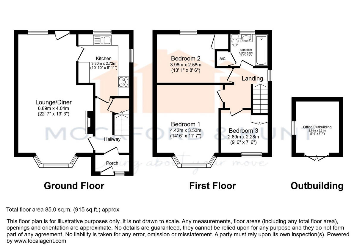Rylands Road, Ashford, TN24 9 floorplan
