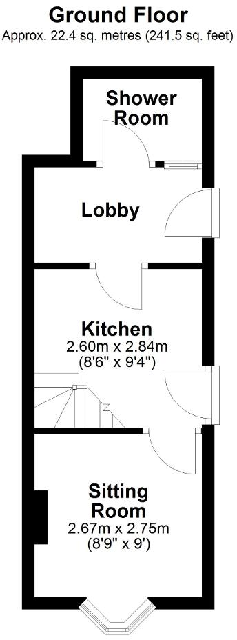 Ocean View Road, Ventnor, Isle of Wight, PO38 1AB floorplan