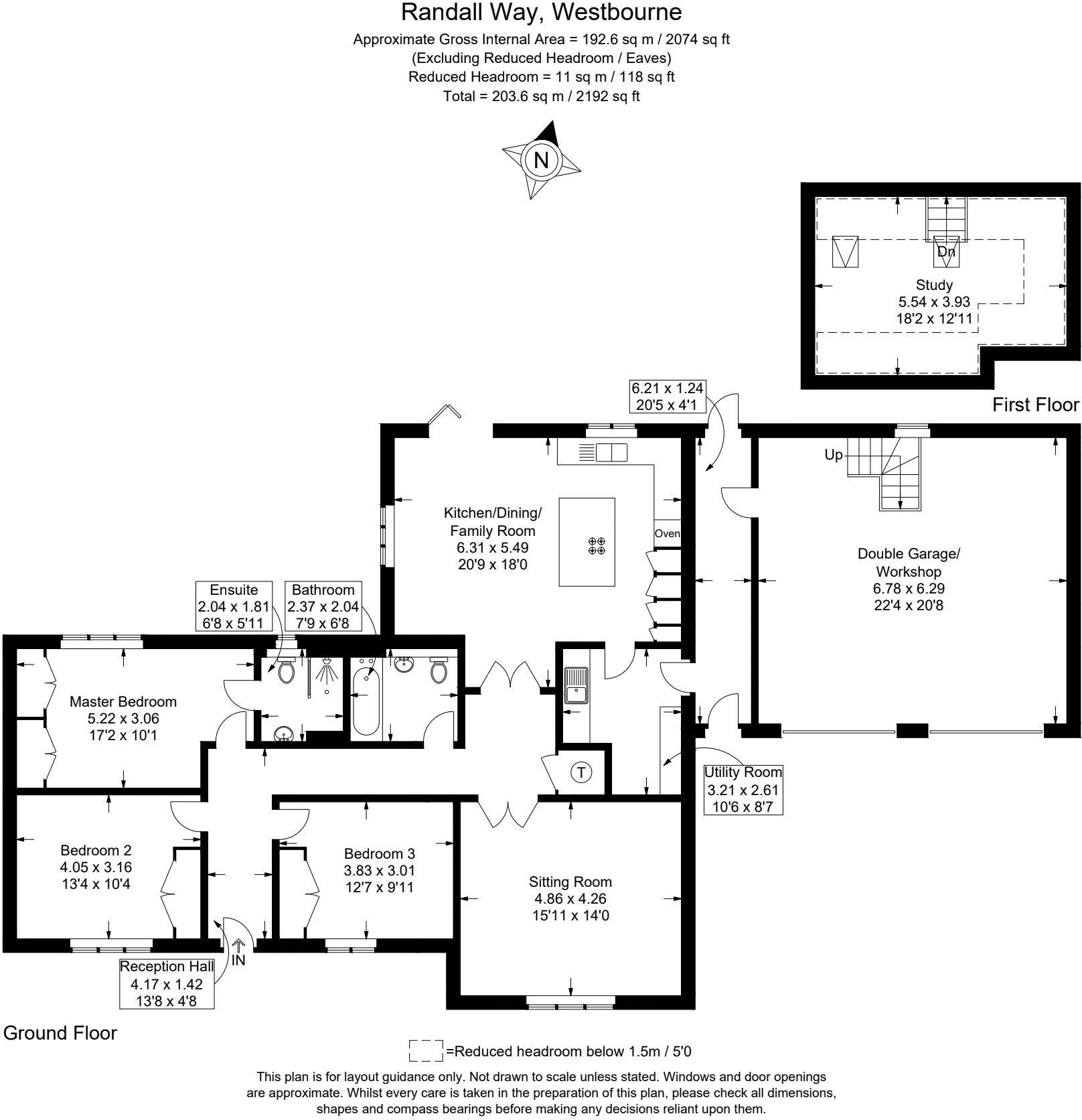 Randall Way, Westbourne floorplan