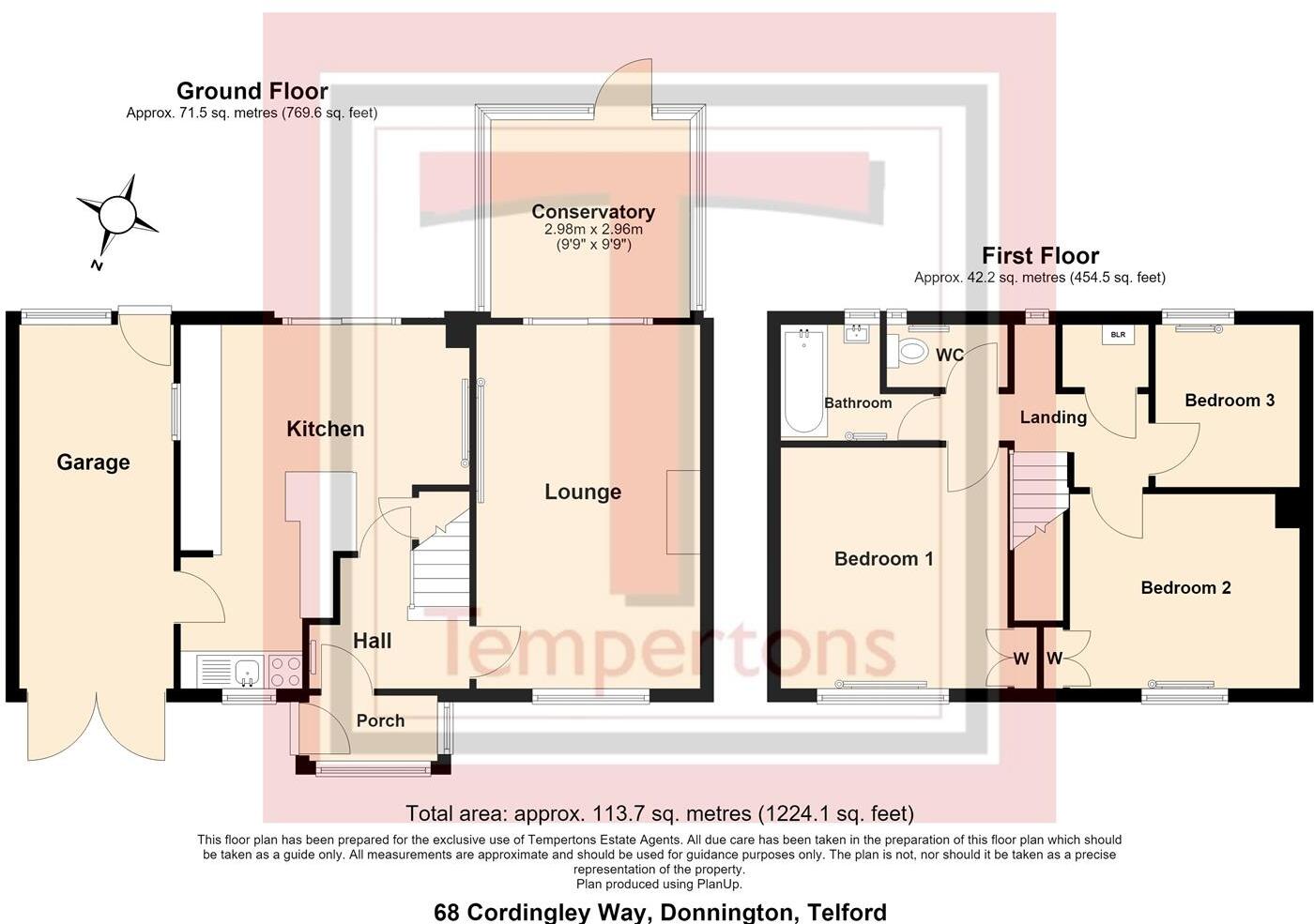 Cordingley Way, Donnington, Telford floorplan