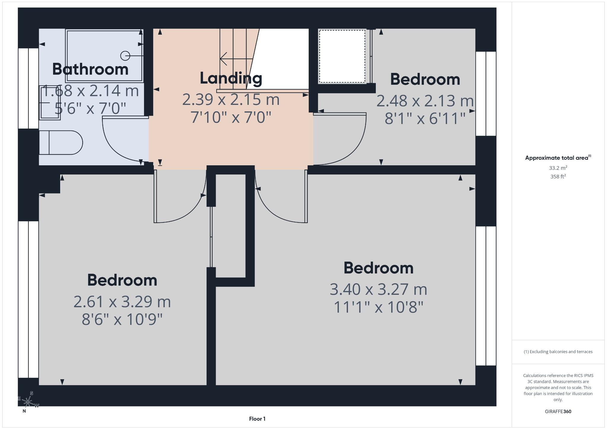 Clivedon Road, Connah's Quay, Deeside, Flintshire, CH5 4LN floorplan