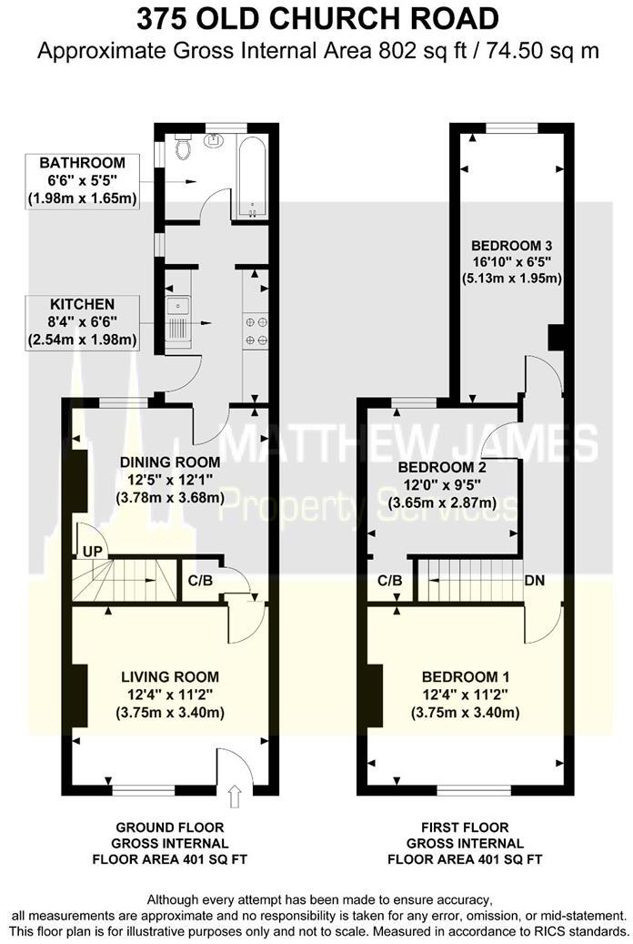 Old Church Road, Coventry * VACANT & NO UPWARD CHAIN * floorplan