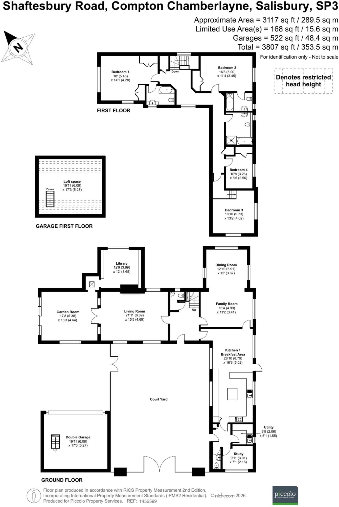 Shaftesbury Road, Compton Chamberlayne, SP3 floorplan